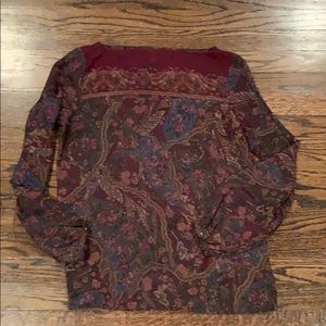 Ralph Lauren Boho Printed Top
